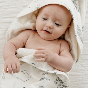Organic Hooded Baby Towel — Life Aquatic